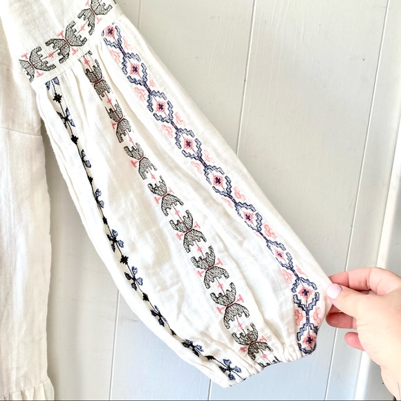 NWOT Lucienne Embroidered Maxi Dress by Anthropologie Size 6 - Picture 5 of 11